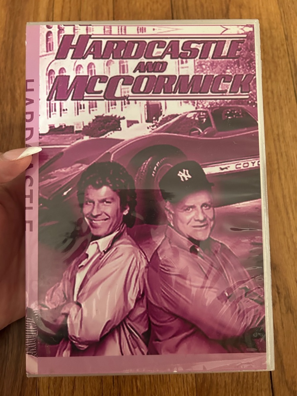 Hardcastle and McCormick VHS Cover and DVDS Rare Collectible